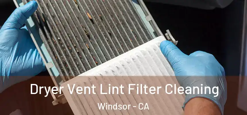 Dryer Vent Lint Filter Cleaning Windsor - CA