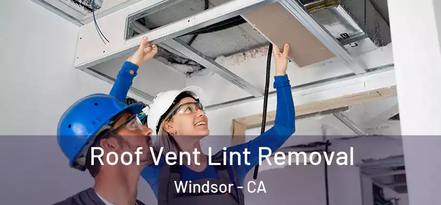 Roof Vent Lint Removal Windsor - CA